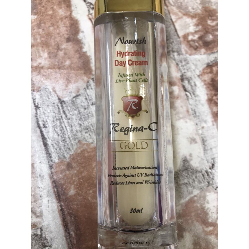 Regina-C Gold Nourish Hydrating Day Cream 30ml Anti-Aging Radiance - Picture 3 of 7
